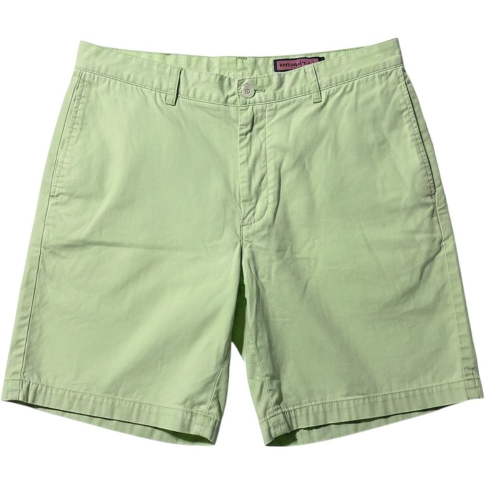 Vineyard‎ Vines Club Shorts Size 35 Mint Green Cotton Chino Golf Preppy Men's